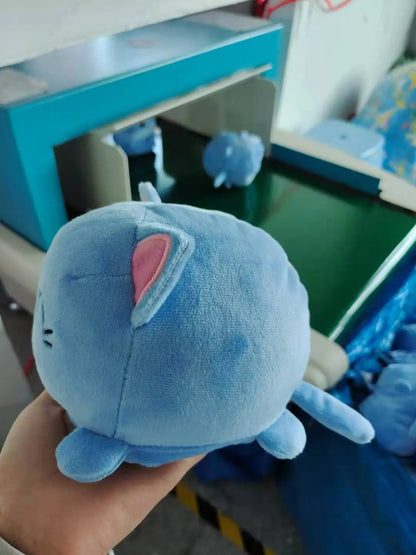 Boneco de Pelúcia Reversível 3 em 1 🐱🐢🦄