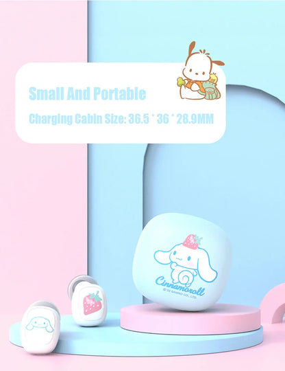 Fones Bluetooth Sanrio 🎀