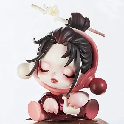 SKULLPANDA – Série The Ink Plum Blossom 💀🌸