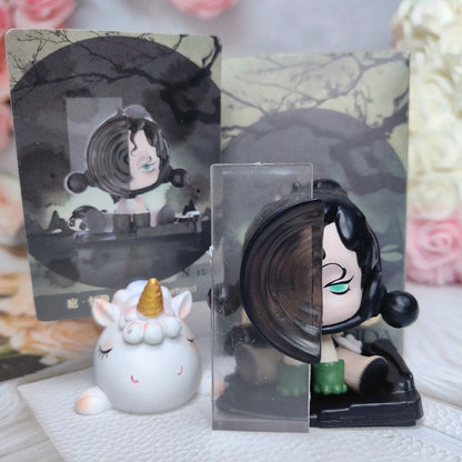 SKULLPANDA – Série The Ink Plum Blossom 💀🌸