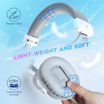 Headset Gamer FIFINE H9W 🎧