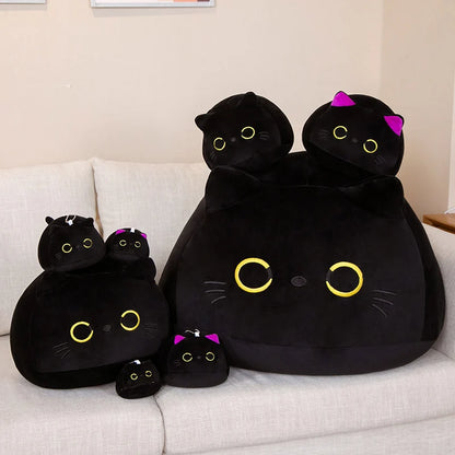 Pelúcia Kawaii Gatinho Preto 🐾✨