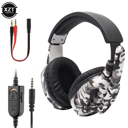 Headset Gamer Camuflado 🎧