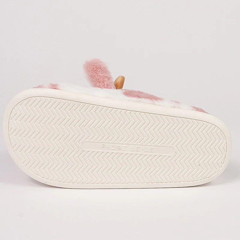 Pantufa Vaquinha Feminina 🐄