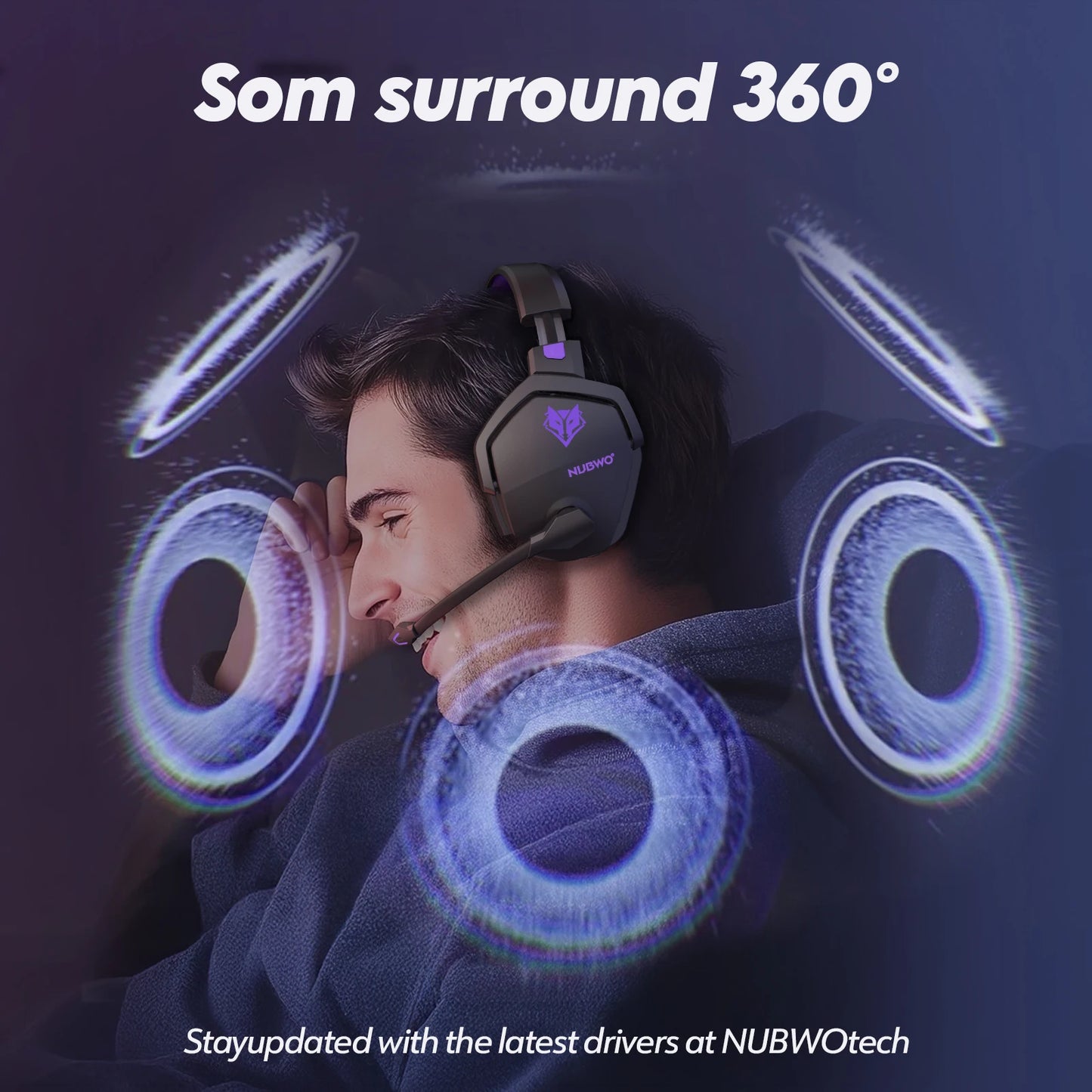 Headset Gamer NUBWO G06 🎧