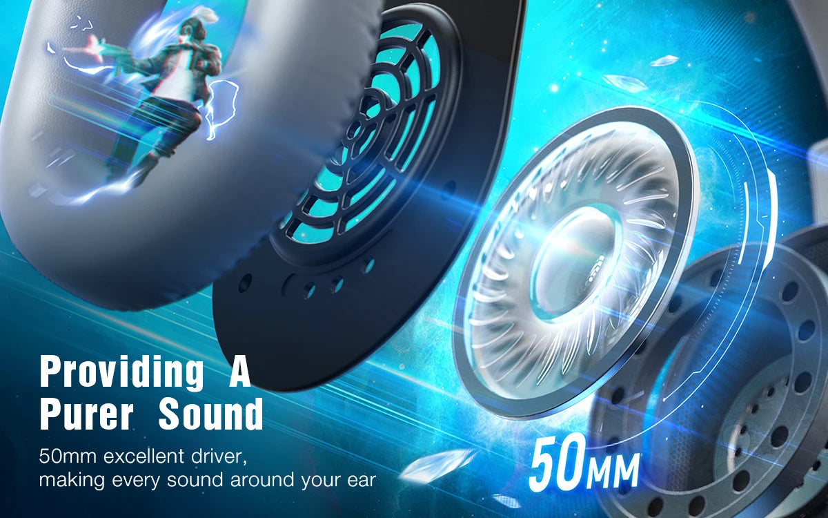 Headset Gamer FIFINE H9W 🎧