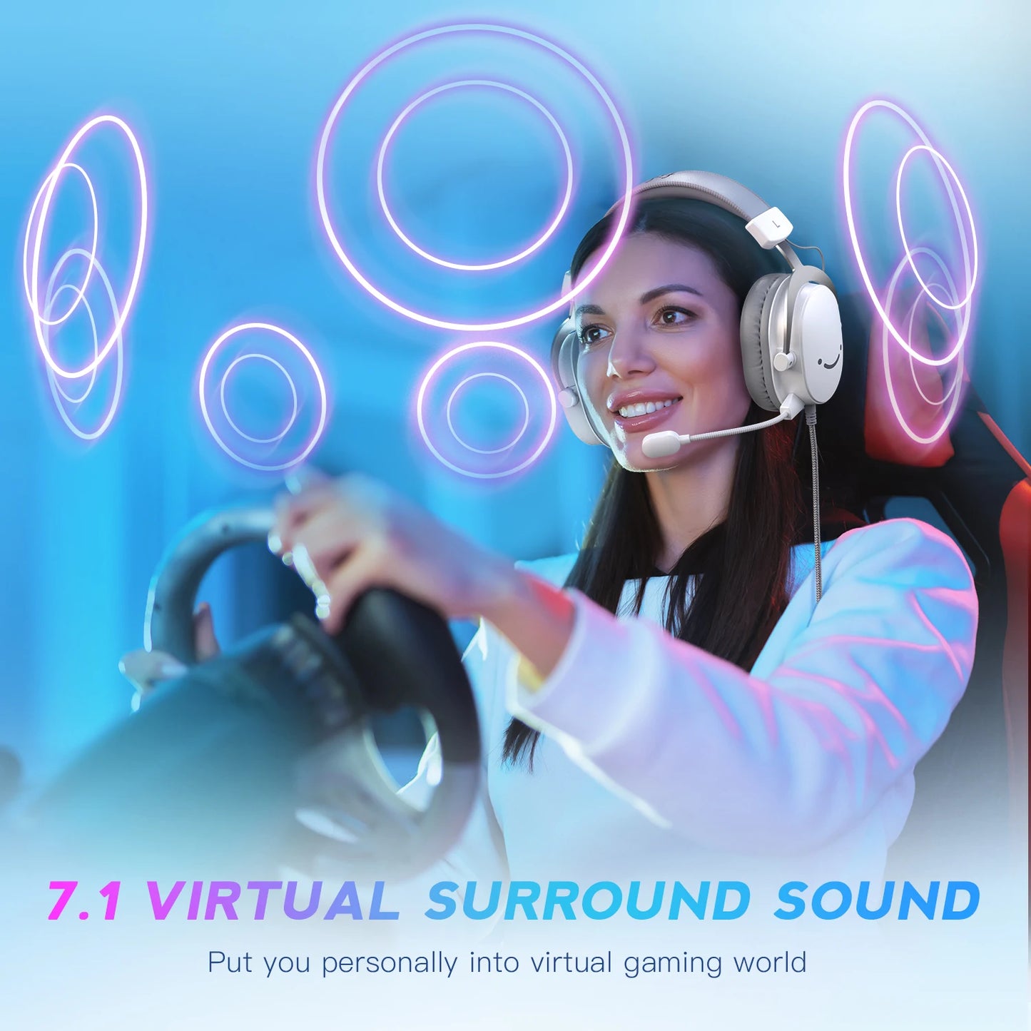 Headset Gamer FIFINE H9W 🎧