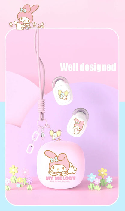 Fones Bluetooth Sanrio 🎀