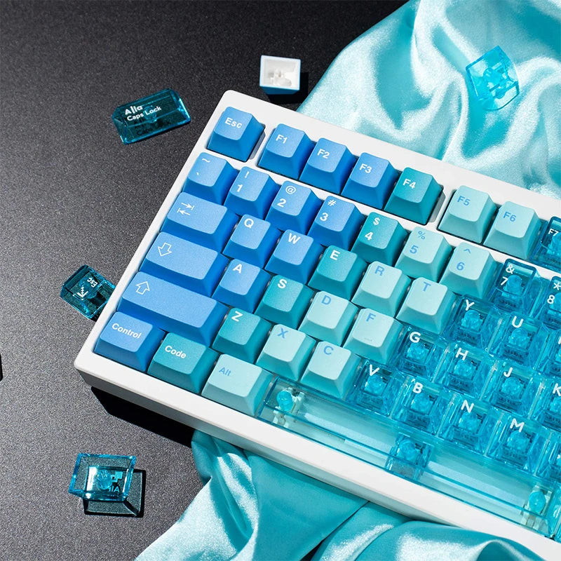 Teclado Crystal Clear ❄️