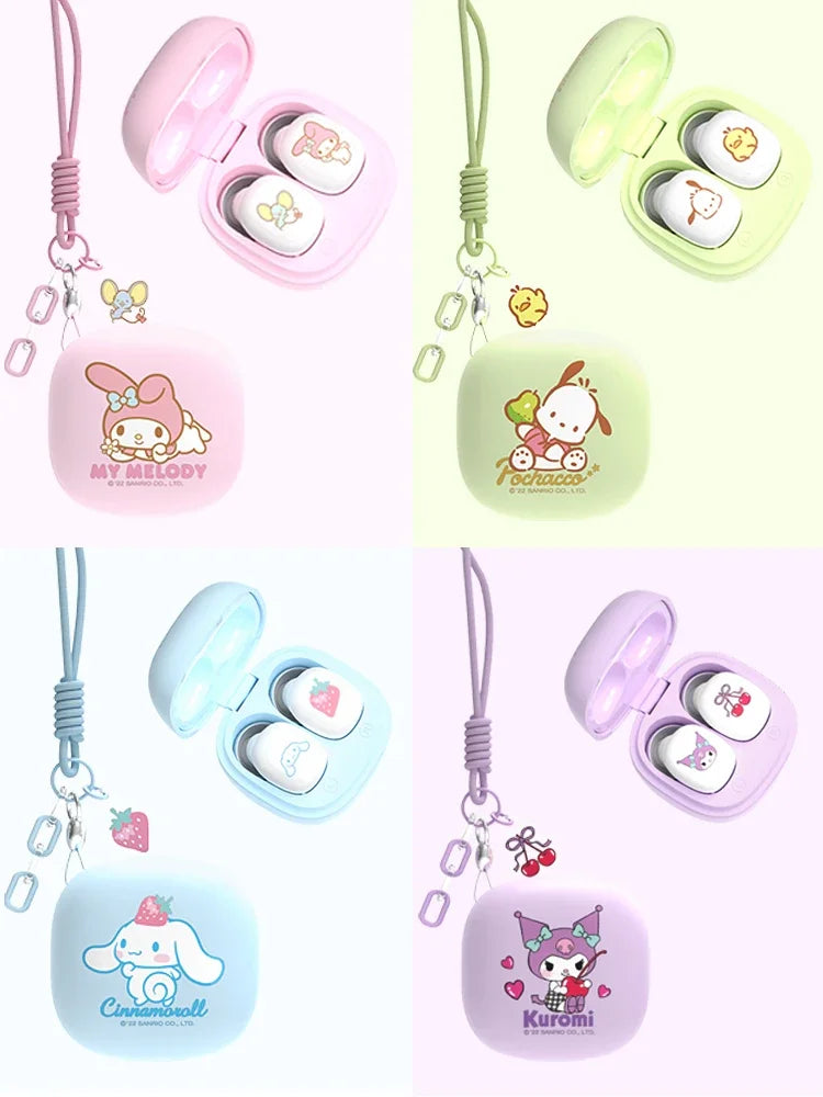 Fones Bluetooth Sanrio 🎀