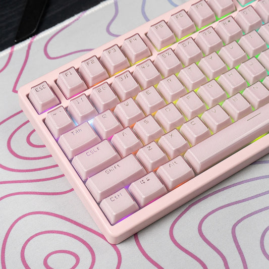 Teclado Jelly Rosa 134 Teclas ❄️