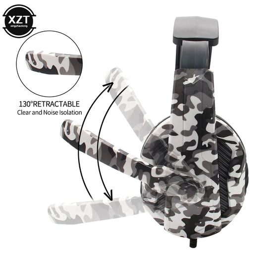 Headset Gamer Camuflado 🎧