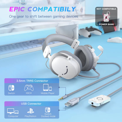 Headset Gamer FIFINE H9W 🎧