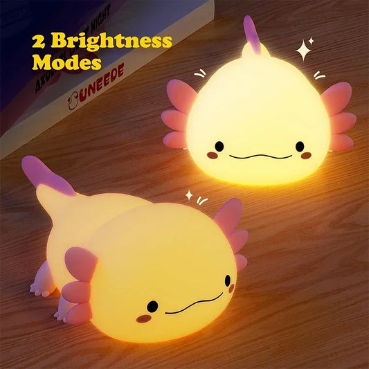 Luminária Axolote Kawaii 🦎