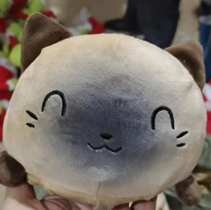 Boneco de Pelúcia Reversível 3 em 1 🐱🐢🦄