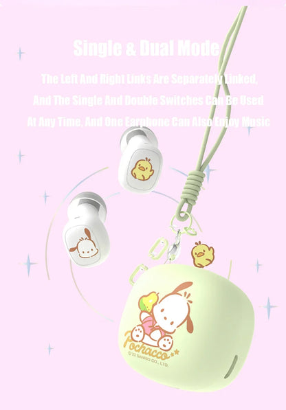 Fones Bluetooth Sanrio 🎀